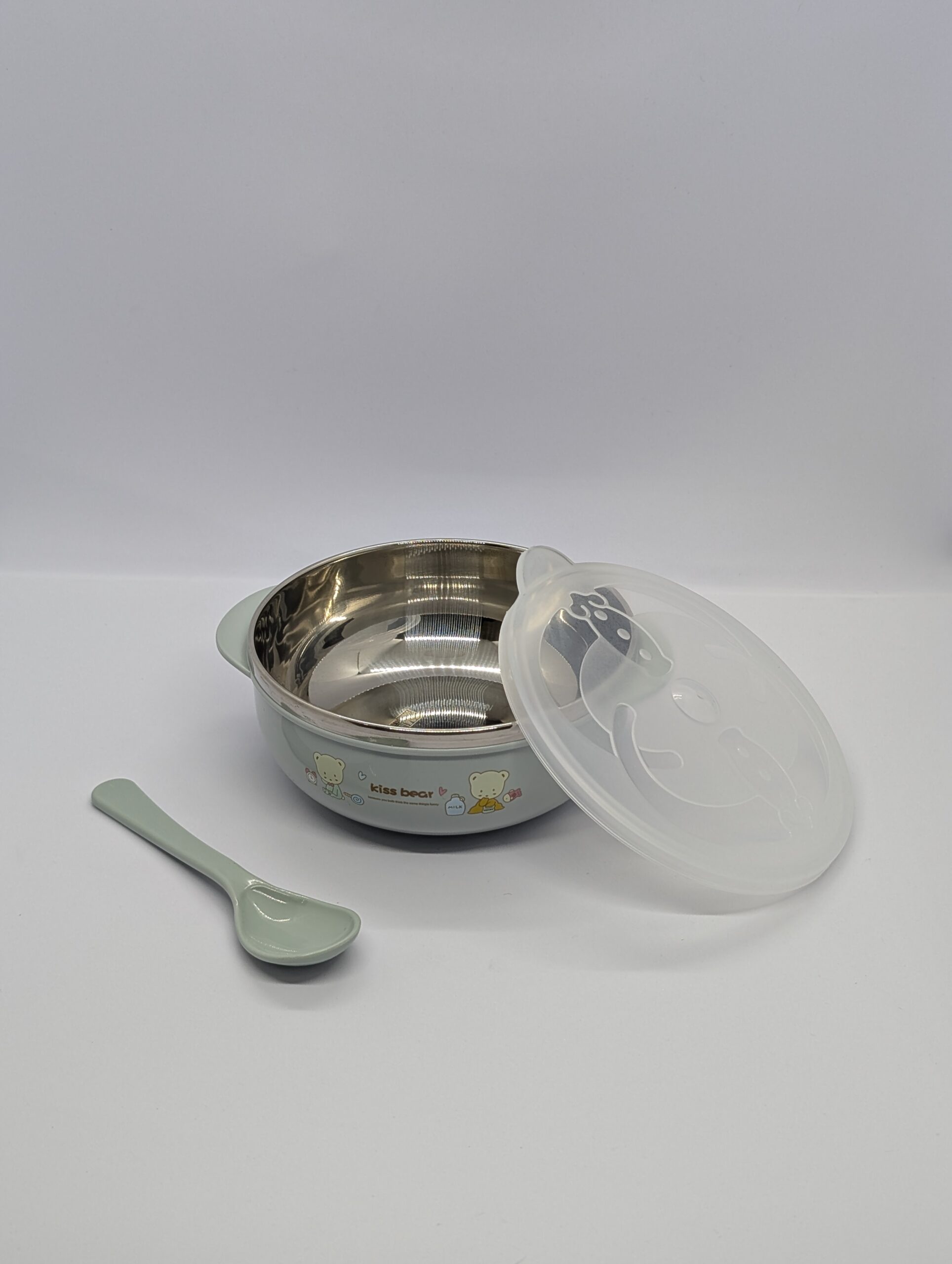 Baby Silicone Suction Feeding Set.