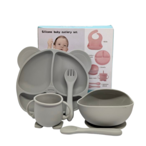 5-piece-silicone-baby-feeding-set