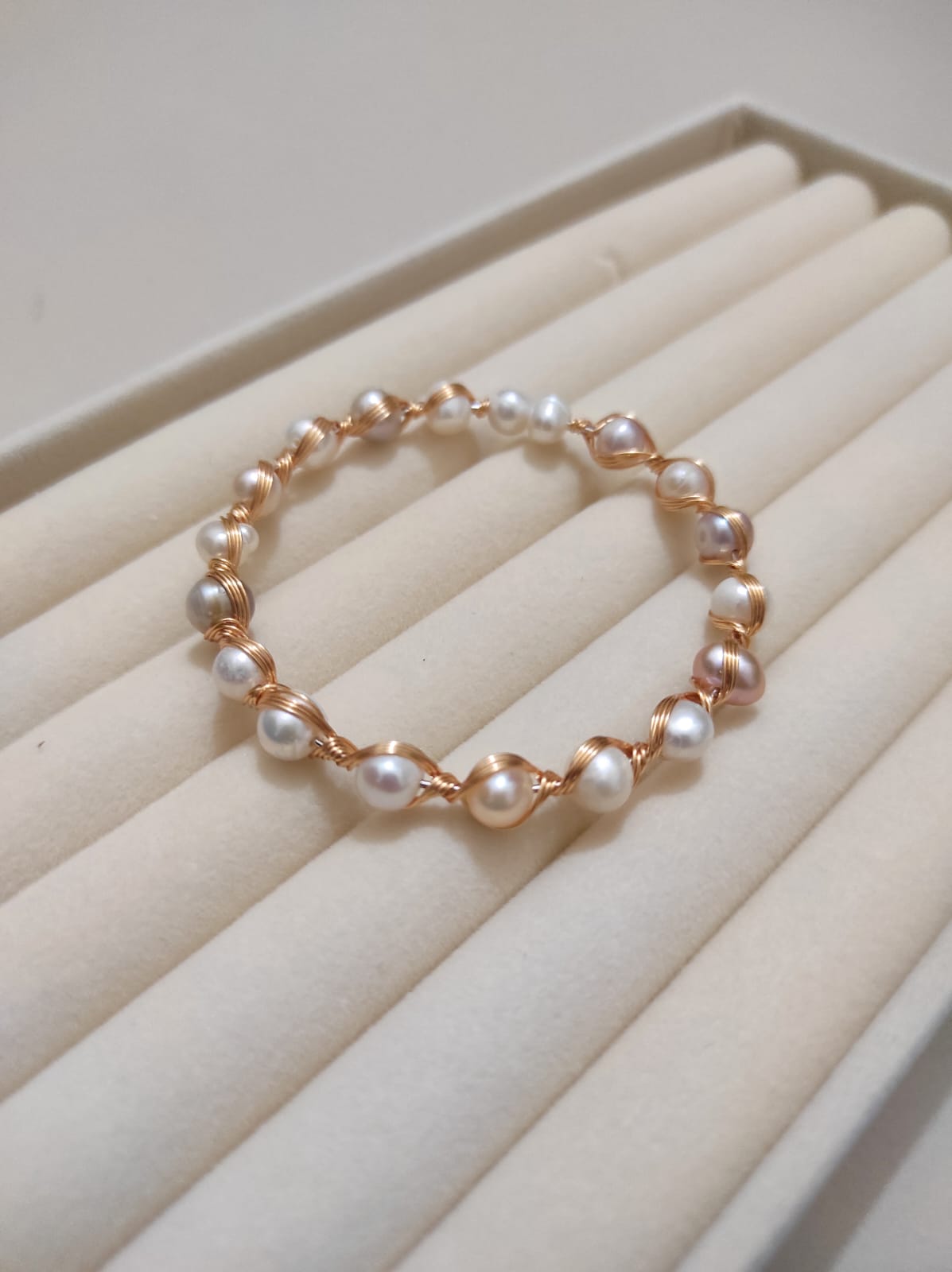 Pearl Bracelet  Handmade for Women