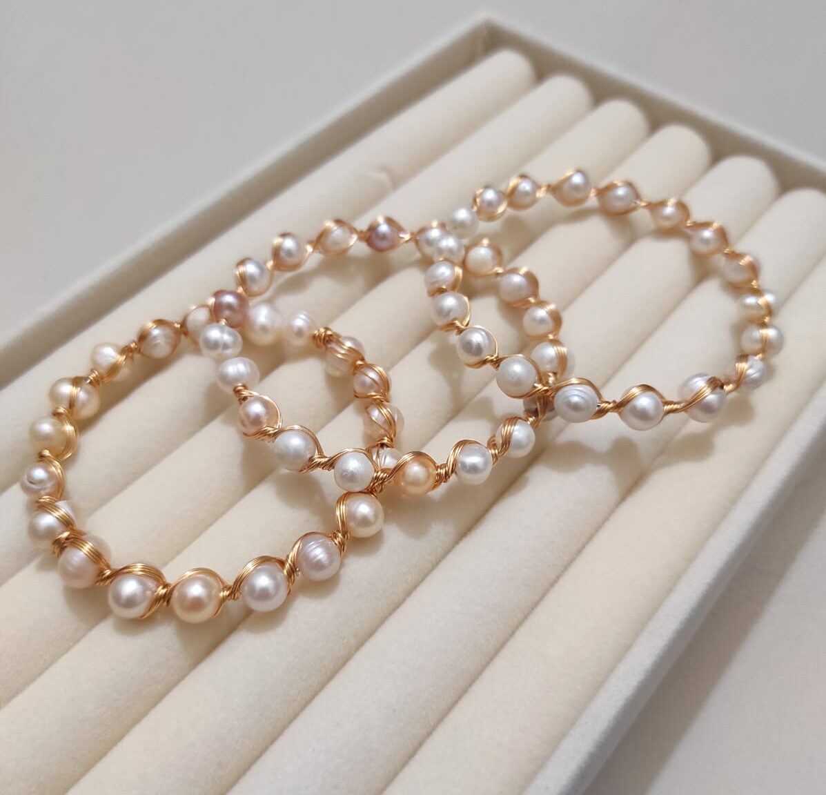 Pearl Bracelet  Handmade for Women