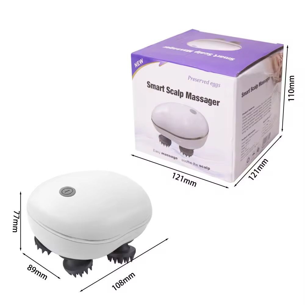 Smart Scalp Massager – Electric Head Massage Device for Relaxation & Stress Relief