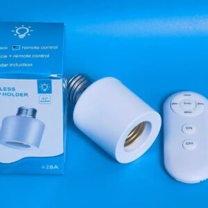 2 Pair Wireless Remote Control Lamp Holder